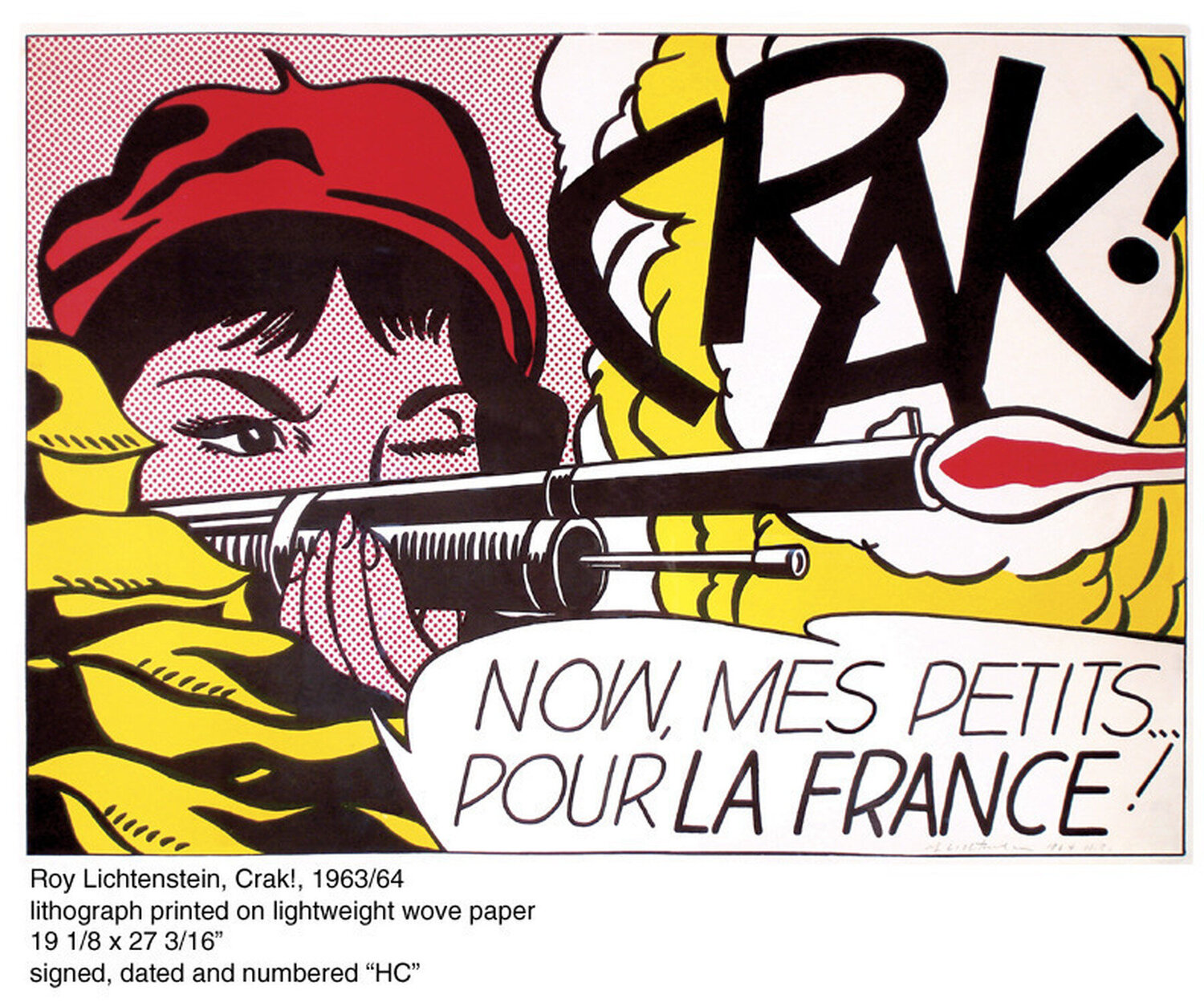 CRAK! Roy Lichtenstein