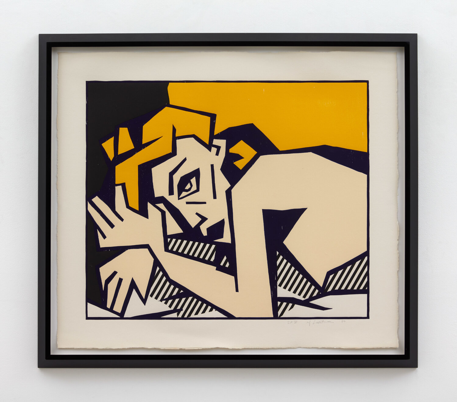 Reclining Nude Roy Lichtenstein