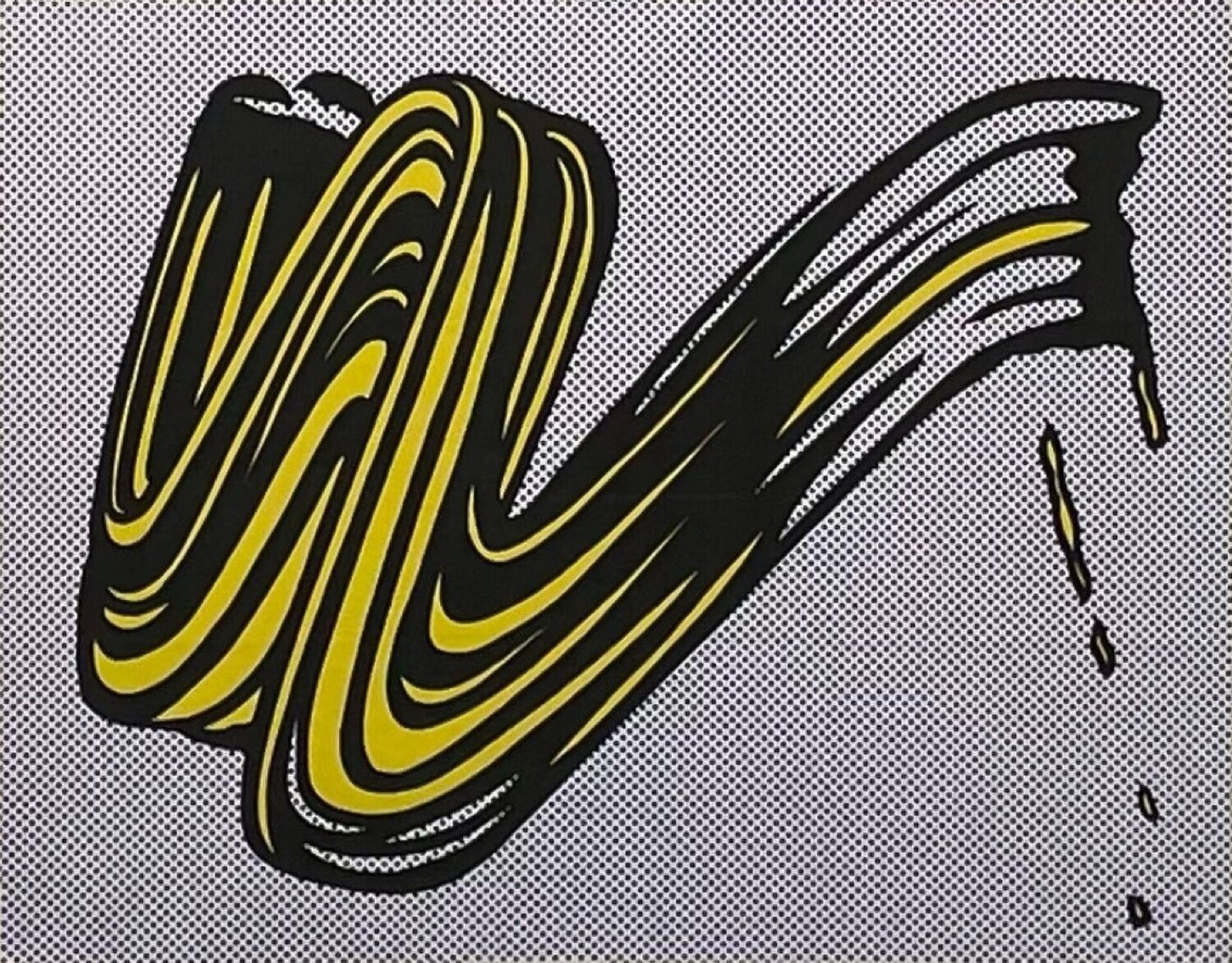 Brushstroke Roy Lichtenstein
