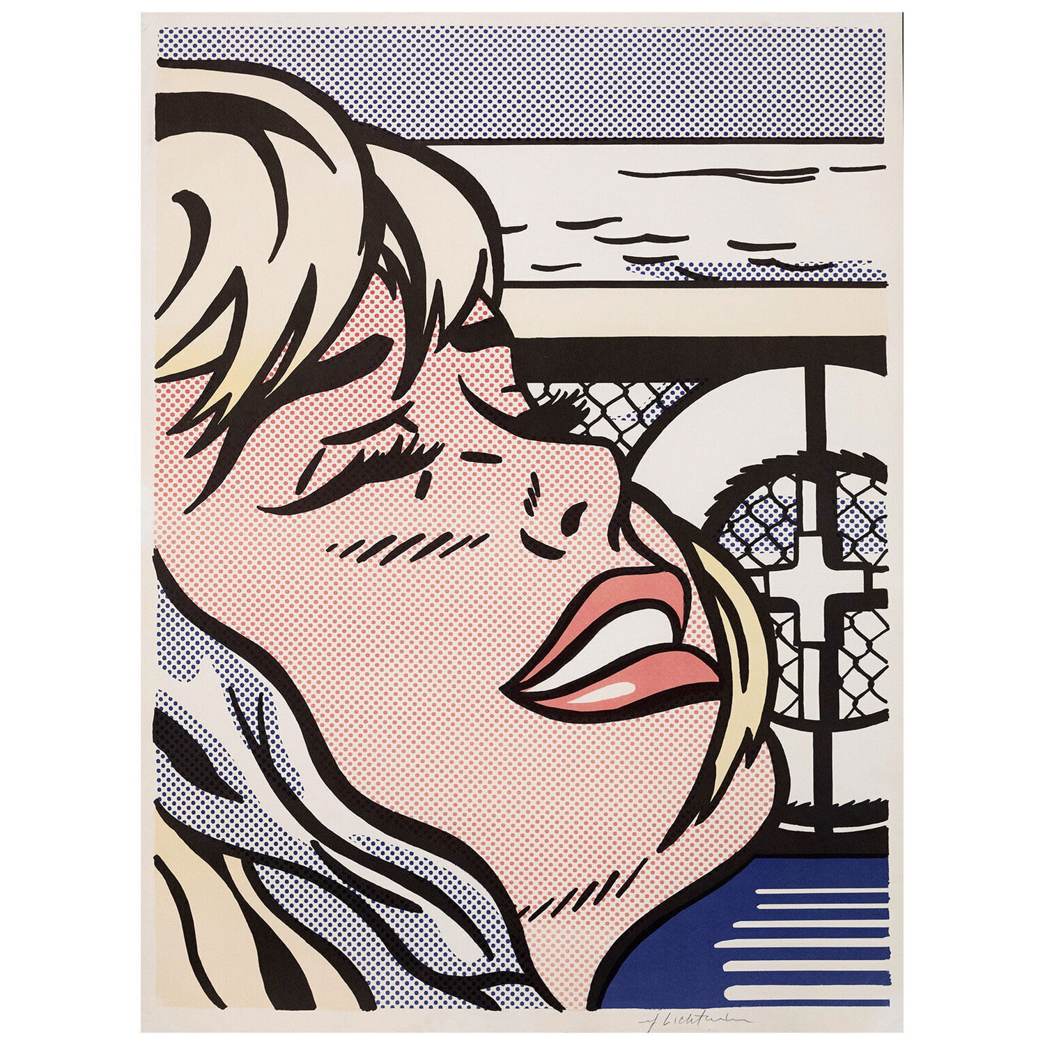 Shipboard Girl Roy Lichtenstein
