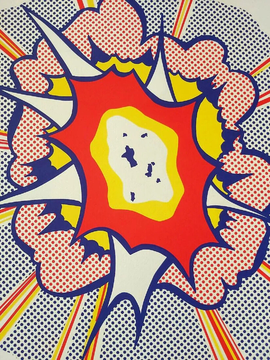 Explosion Roy Lichtenstein