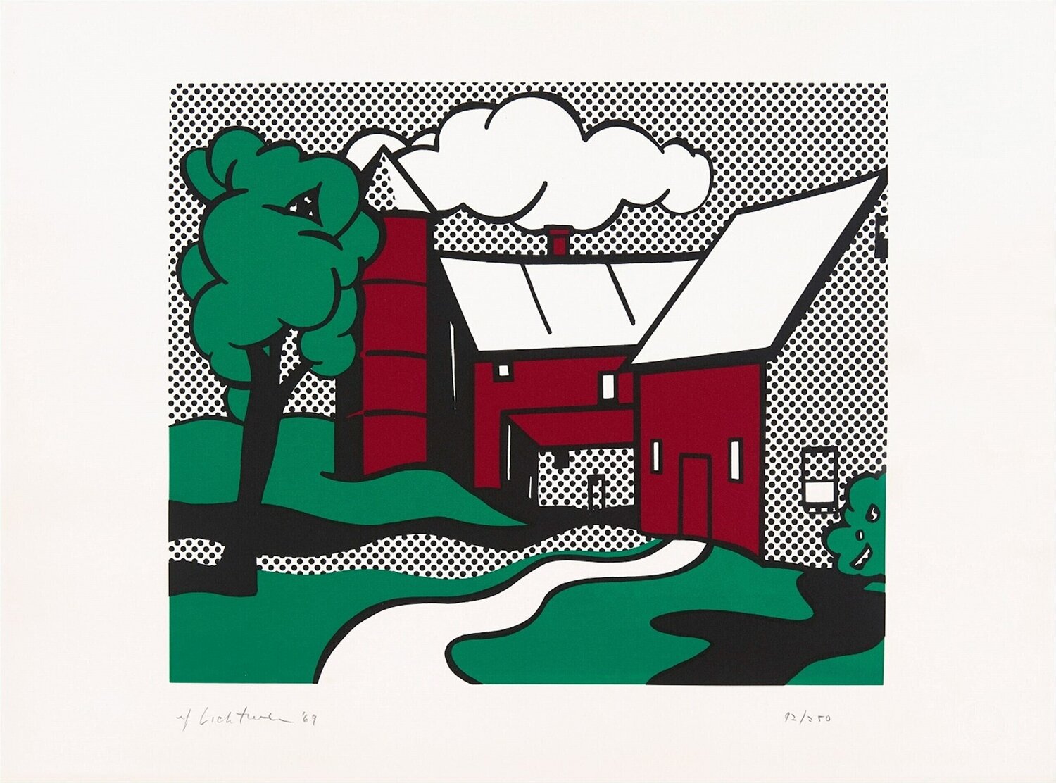 Red Barn Roy Lichtenstein