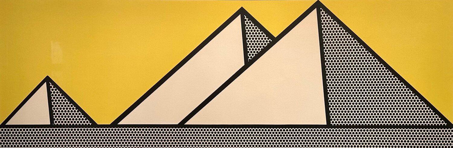Pyramids Roy Lichtenstein