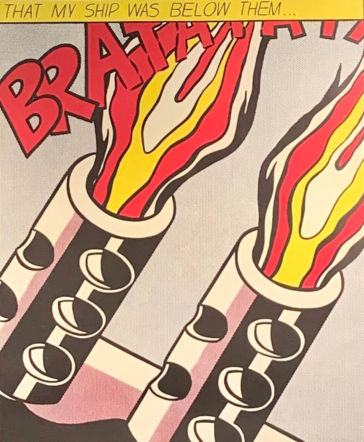 As I Opened Fire Roy Lichtenstein