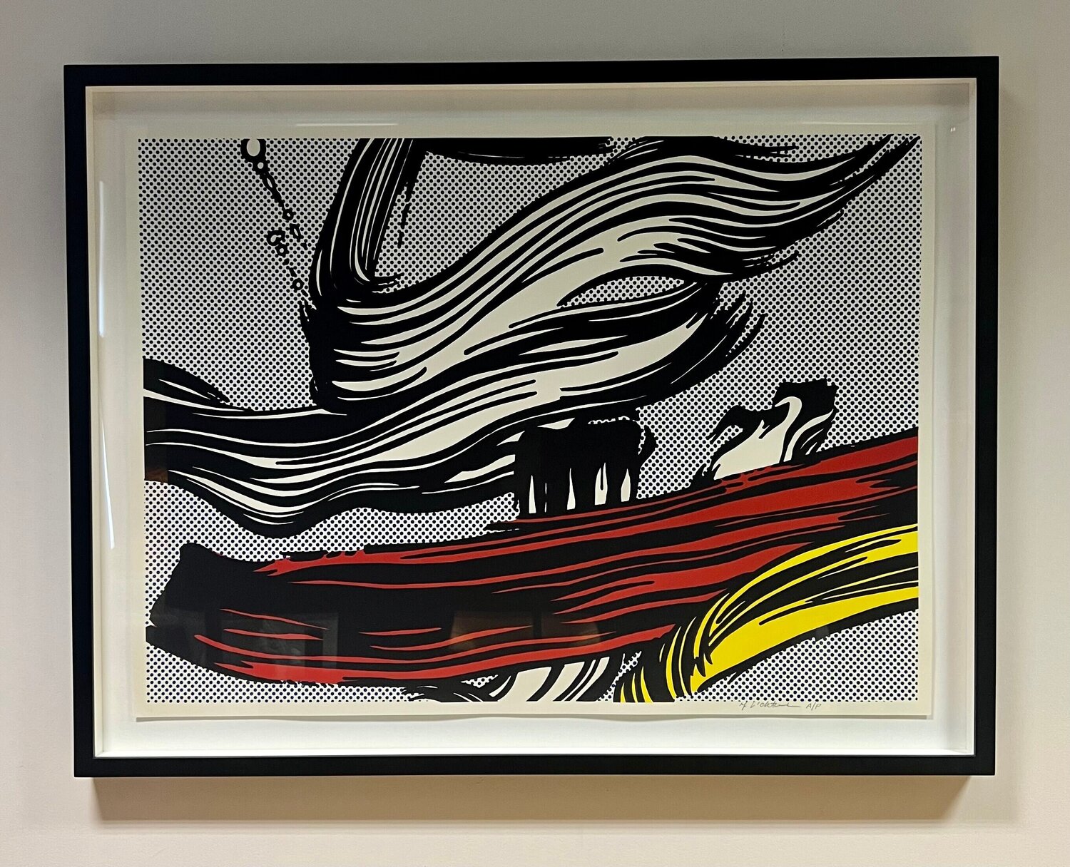 Brushstrokes Roy Lichtenstein