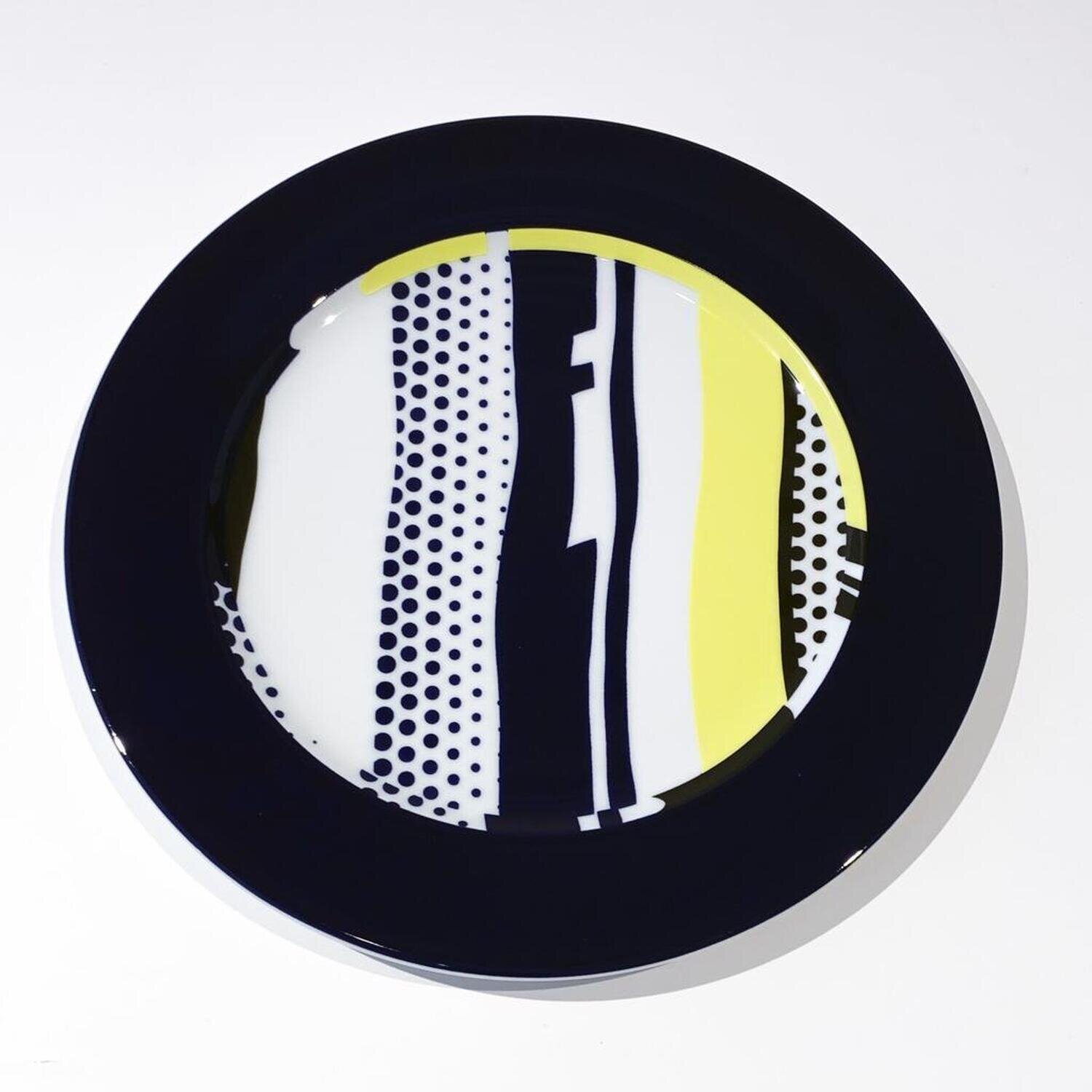 Untitled plate Roy Lichtenstein