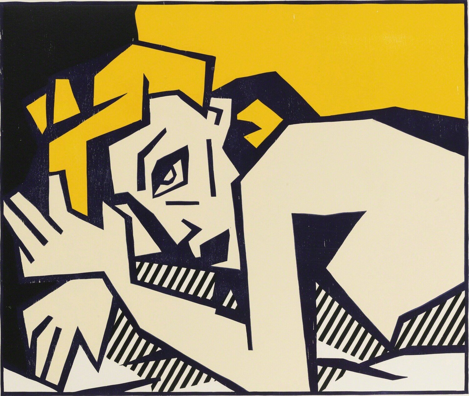 RECLINING NUDE Roy Lichtenstein