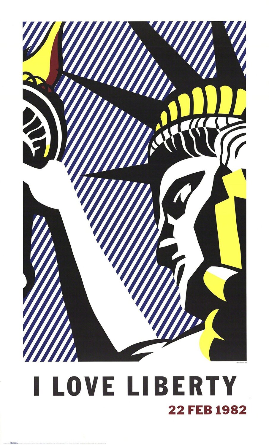 I Love Liberty Roy Lichtenstein