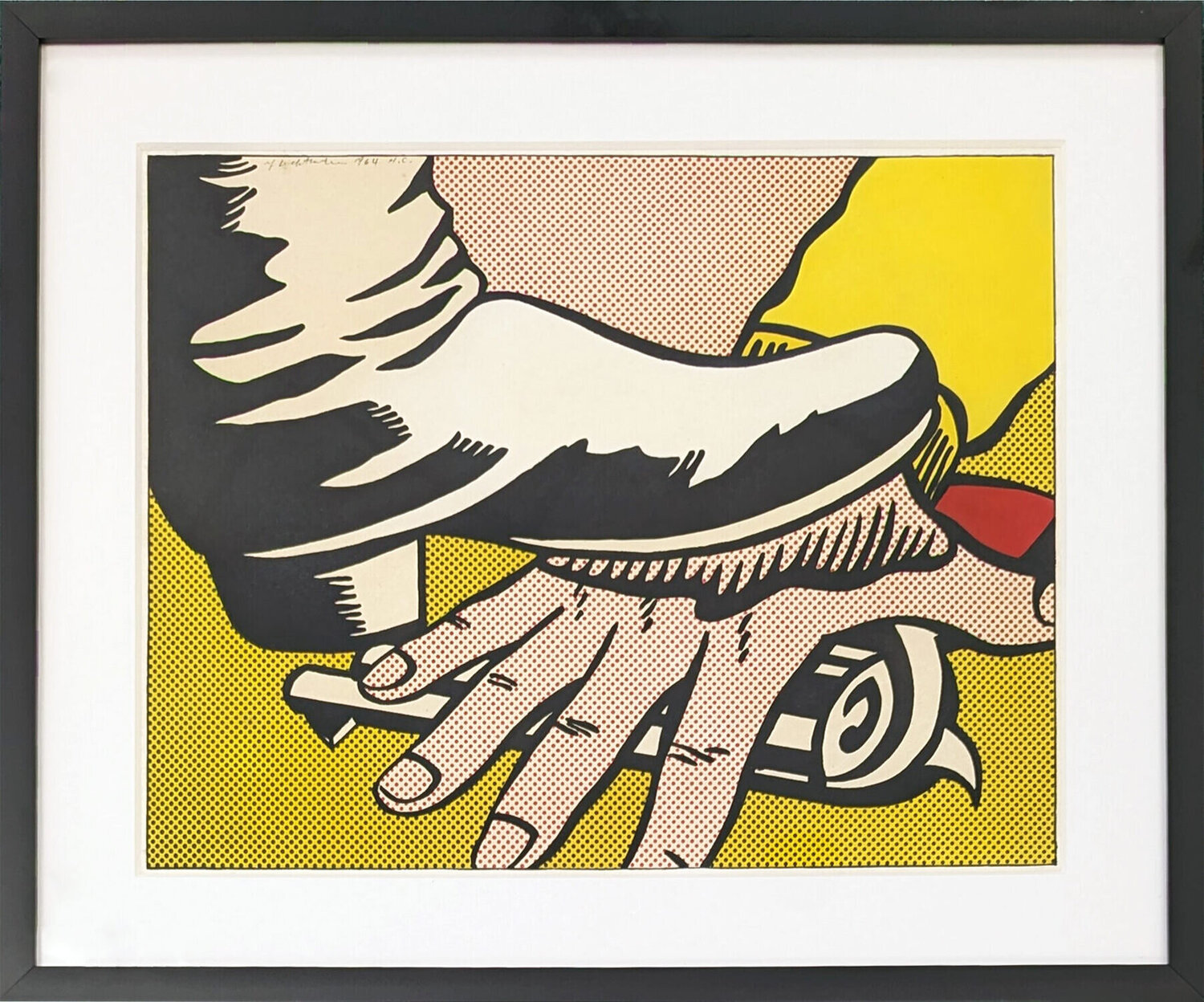 FOOT AND HAND (C. II.4) Roy Lichtenstein