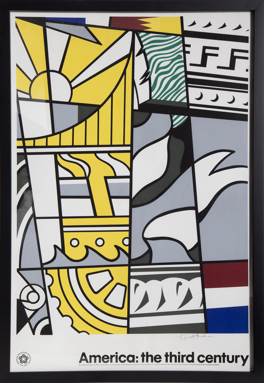 Bicentennial Print Roy Lichtenstein