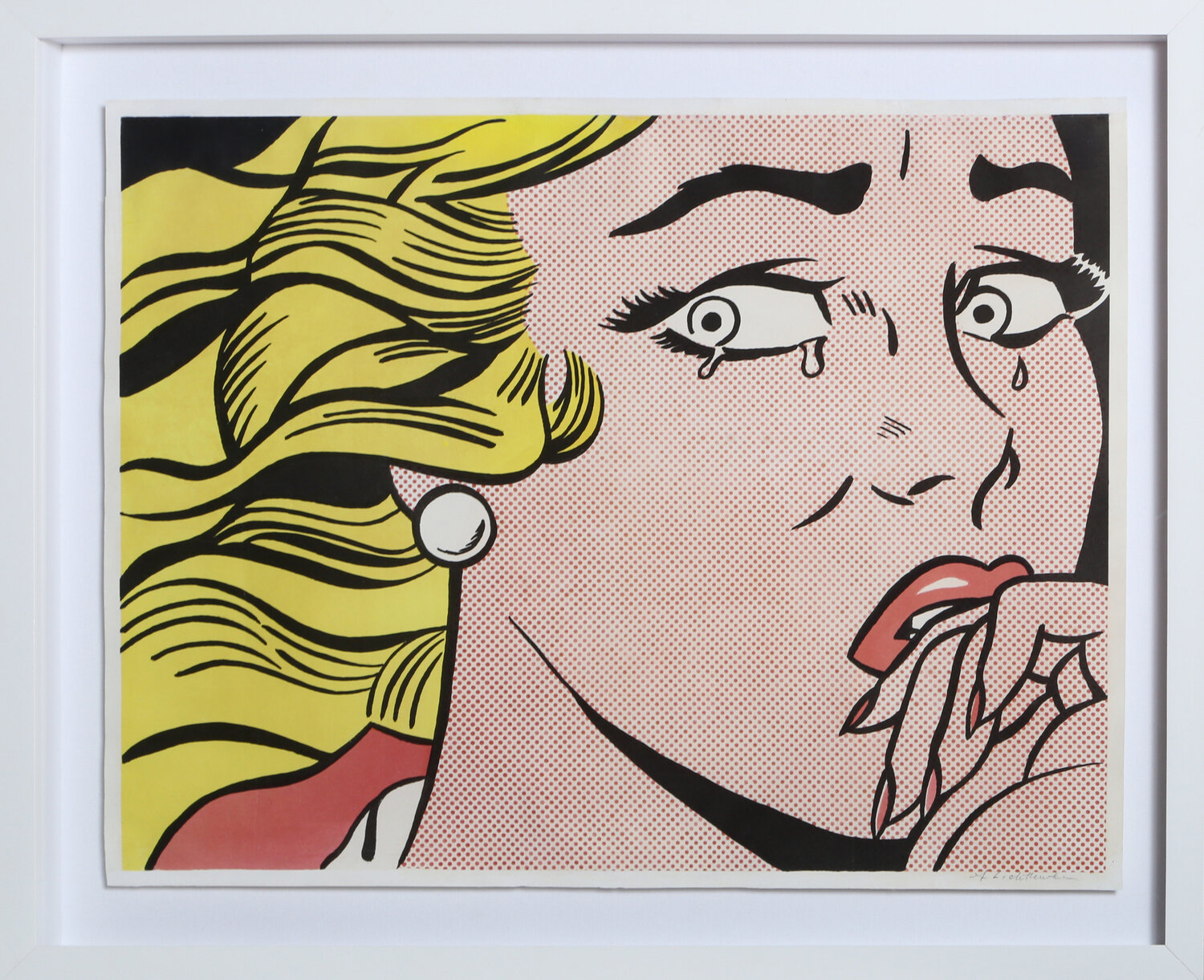 Crying Girl (C.II.1) Roy Lichtenstein