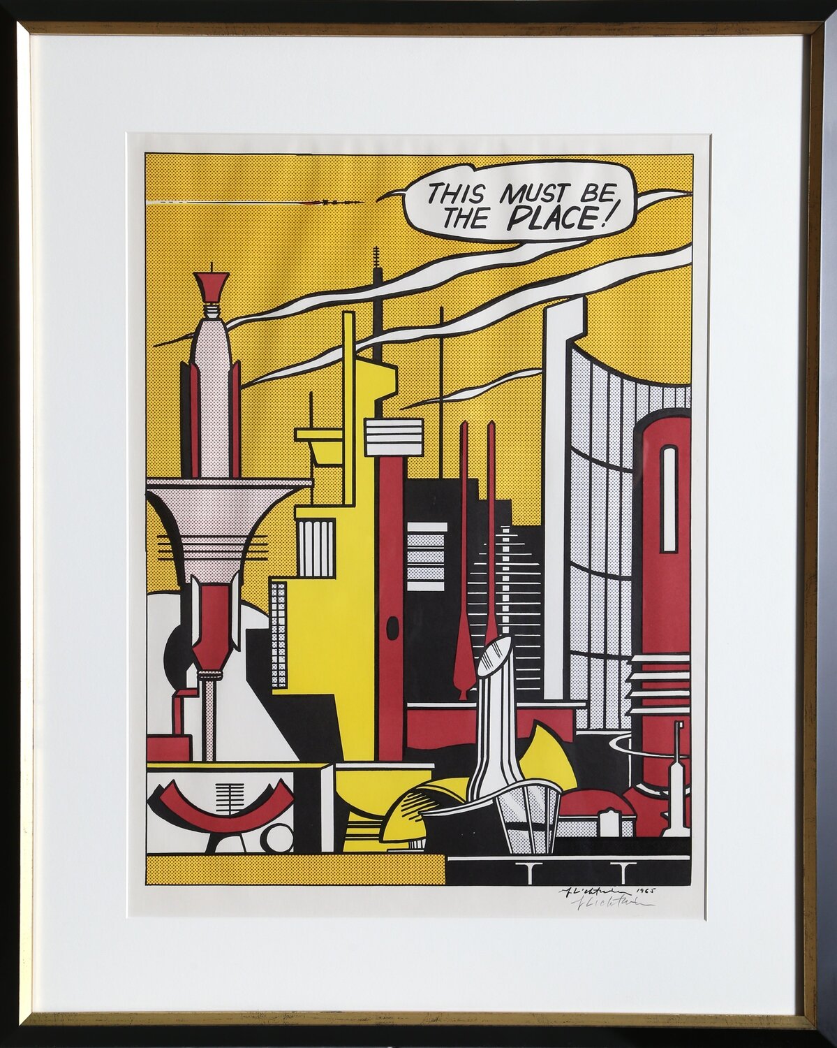 This Must Be the Place (C. III.20) Roy Lichtenstein