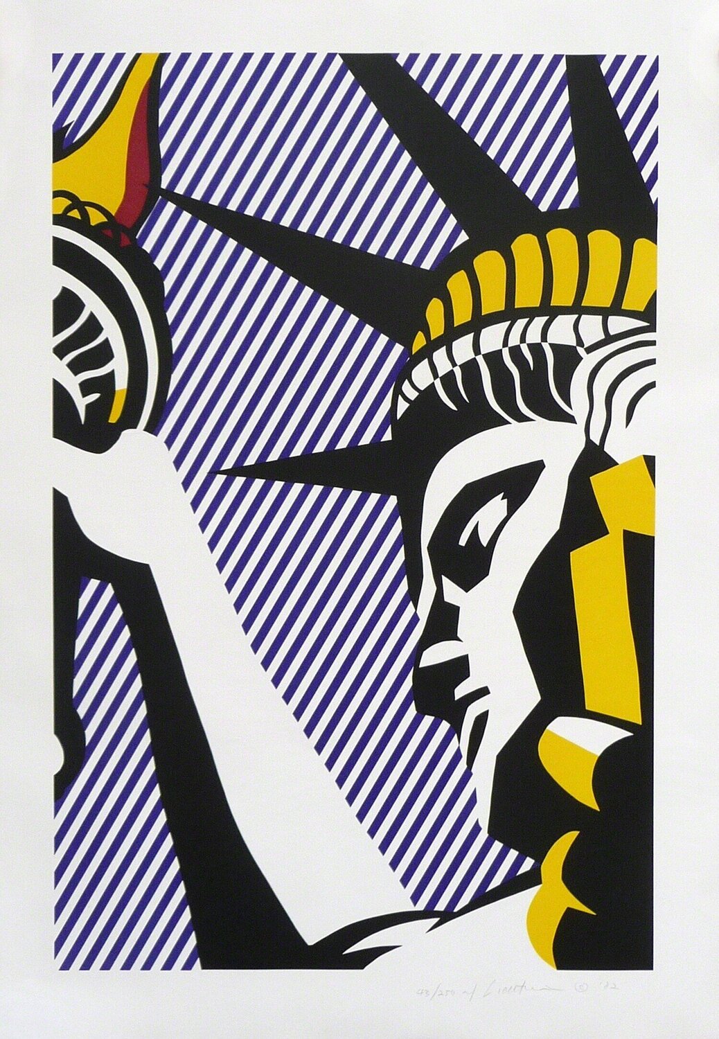 I Love Liberty Roy Lichtenstein