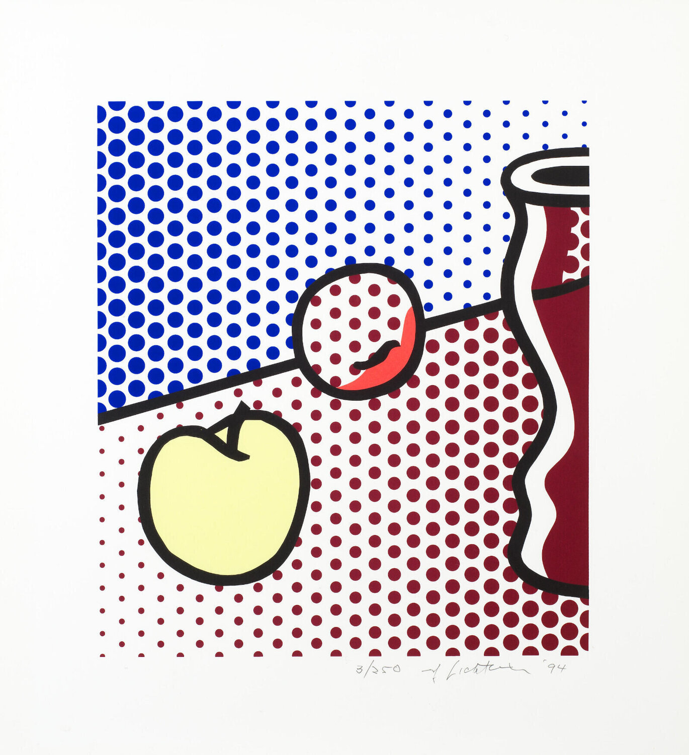 Still Life with Red Jar Roy Lichtenstein