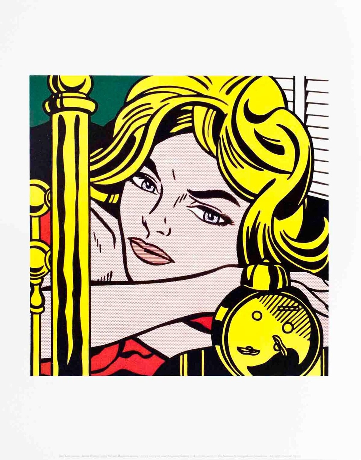 Blonde Waiting Roy Lichtenstein