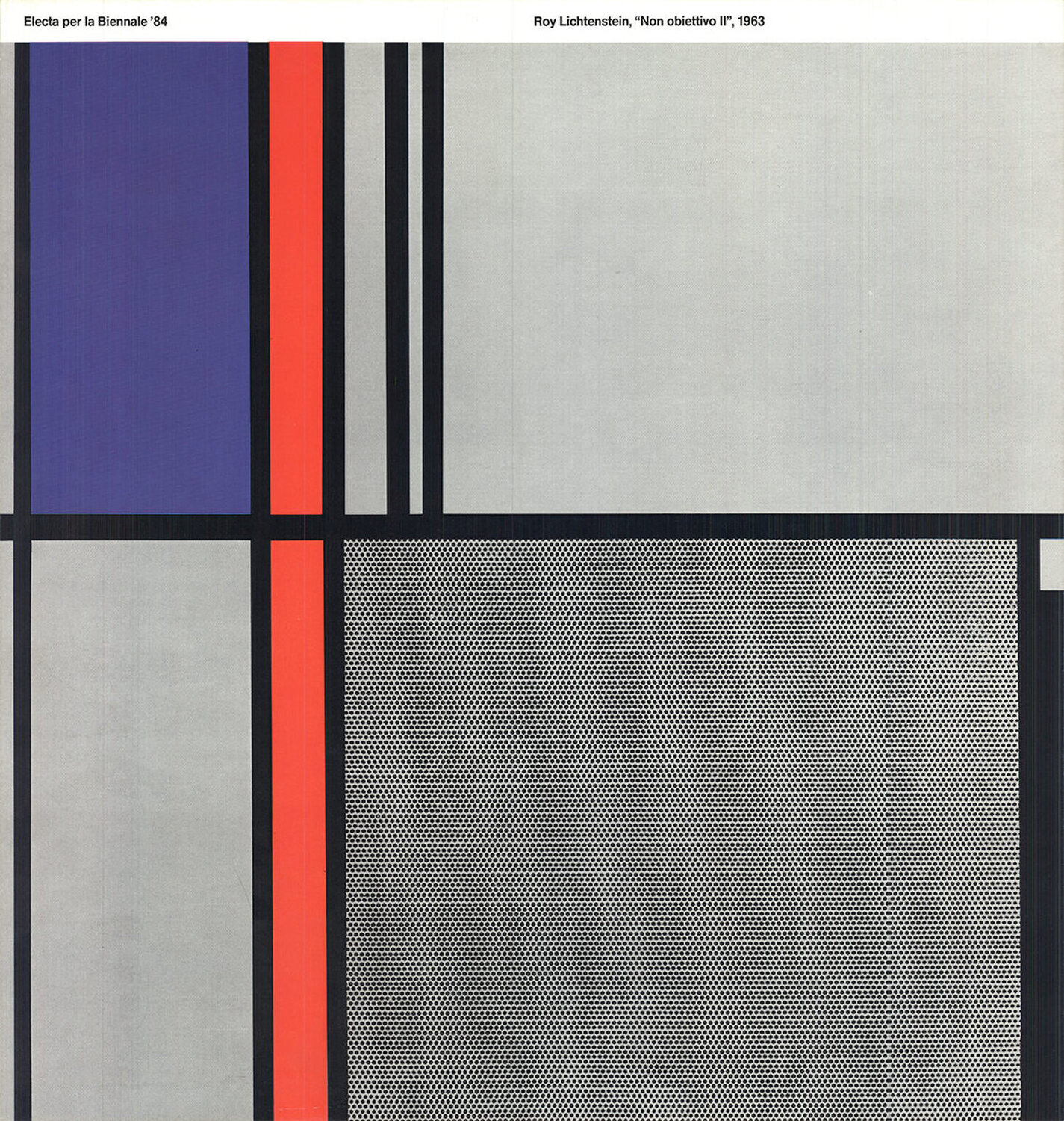 Nonobjective II Roy Lichtenstein
