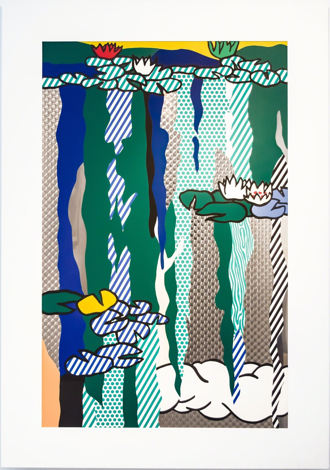 Water Lilies with Cloud Roy Lichtenstein