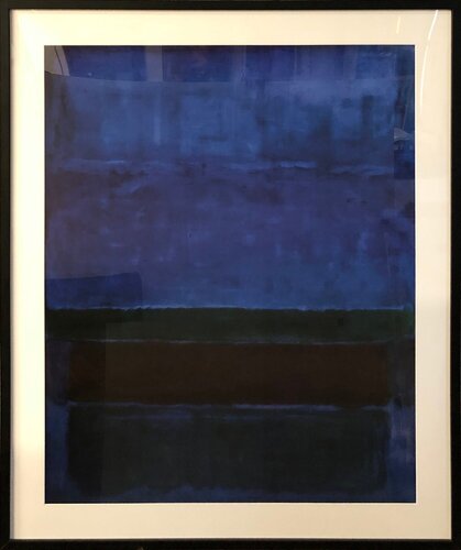 Blue, Green and Brown  by Mark Rothko, 인쇄 for Sale on Singulart