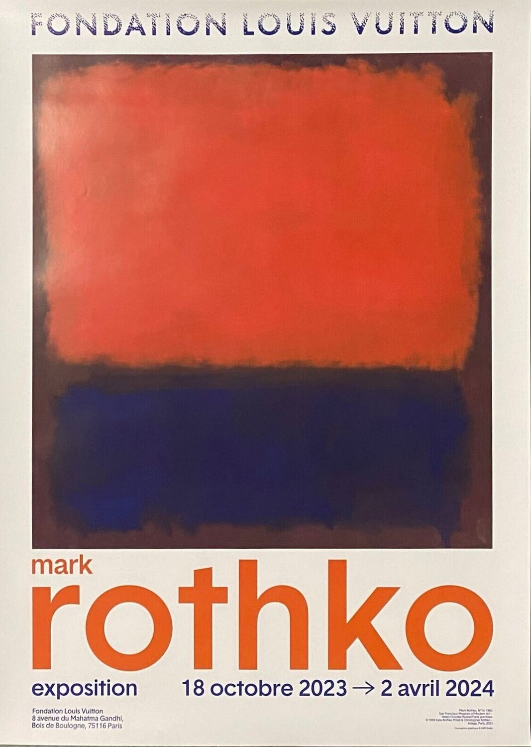 Mark Rothko Exposition by Mark Rothko (2023) : Print Screen