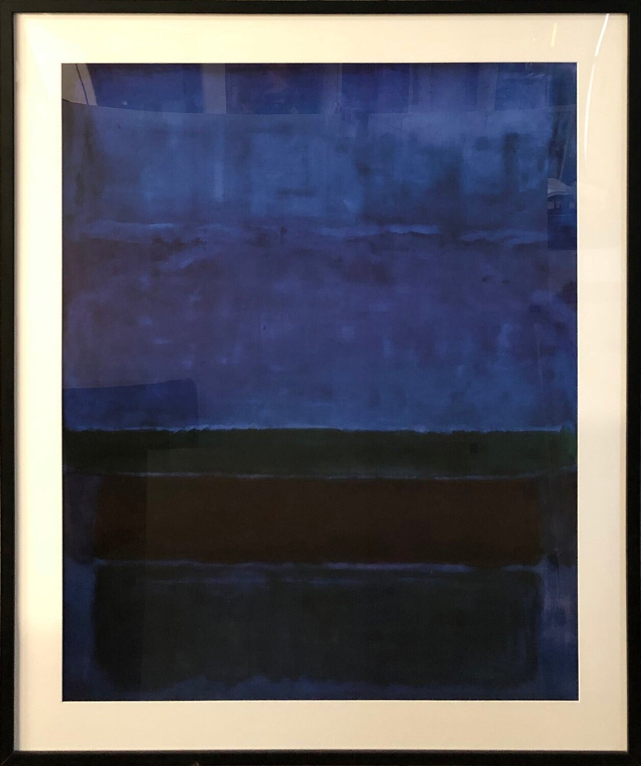 Blue, Green and Brown  Mark Rothko Stampa in vendita