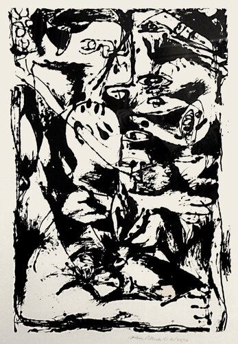 Untitled (After CR#340) by Jackson Pollock, 版畫 for Sale on Singulart