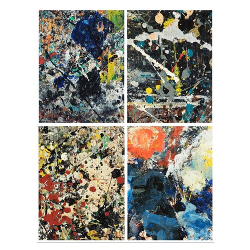 Beyond the Edge, the Studio Set 1 by Jackson Pollock, Print for Sale on Singulart