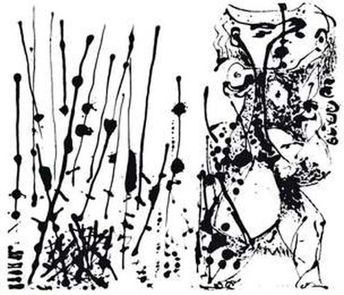 Untitled - Expression no. 1 van Jackson Pollock, Afdruk te koop op Singulart