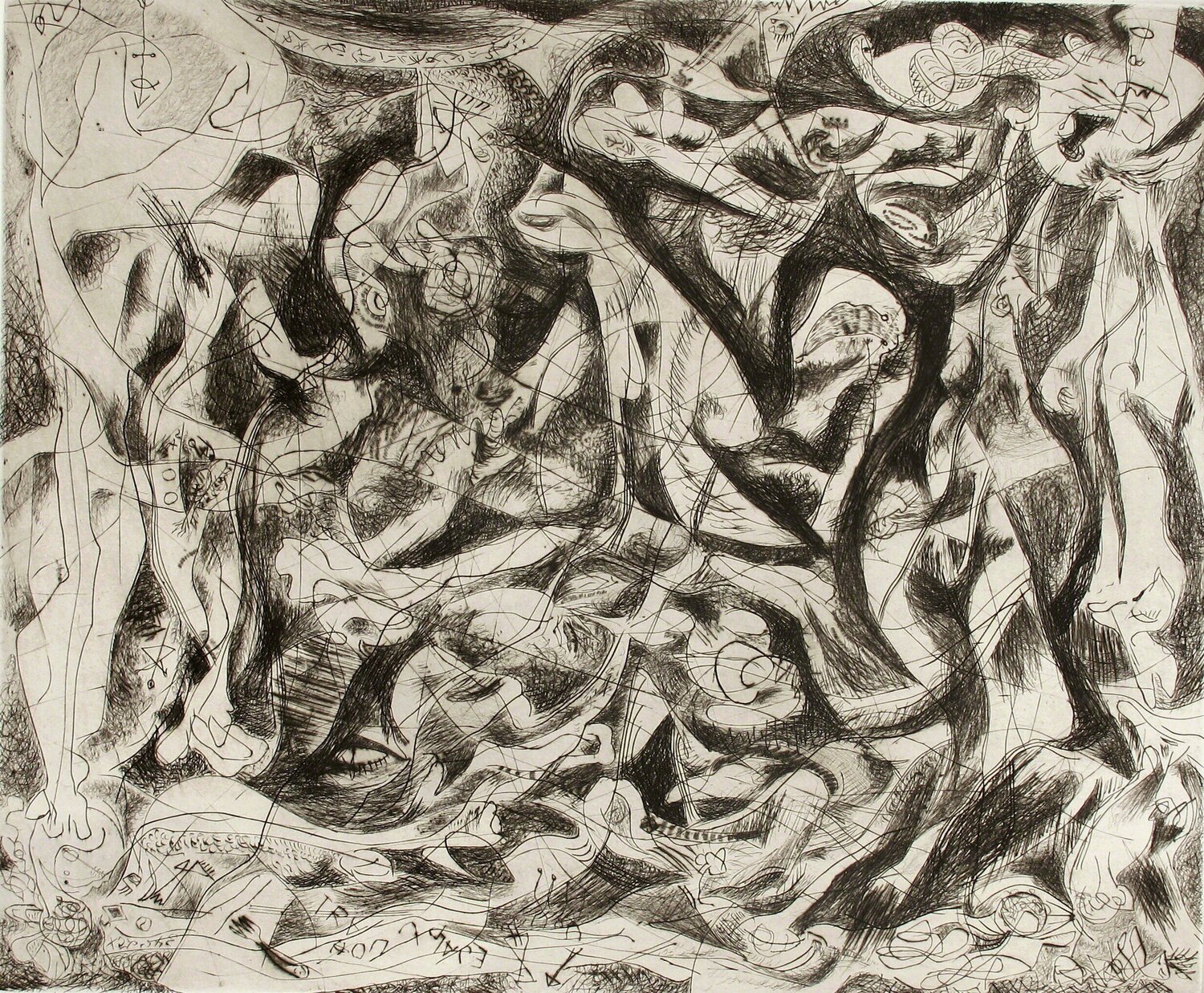 Untitled, 1078 (P16) Jackson Pollock