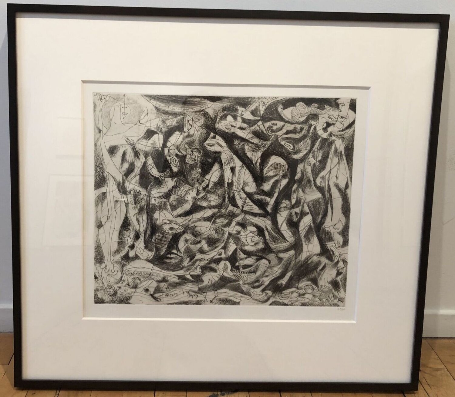 Untitiled (P14) Jackson Pollock