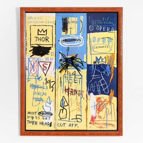 Charles The First di Jean-Michel Basquiat, Stampa in vendita su Singulart