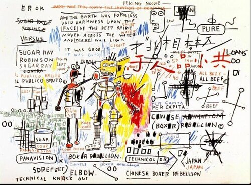 Boxer Rebellion di Jean-Michel Basquiat, Stampa in vendita su Singulart