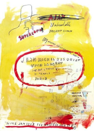 Supercomb di Jean-Michel Basquiat, Stampa in vendita su Singulart