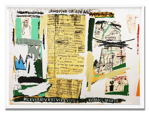 Jawbone of an Ass di Jean-Michel Basquiat, Stampa in vendita su Singulart