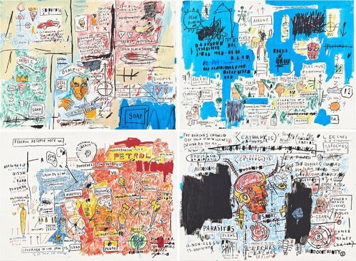 Olympic, Ascent, Liberty, Leeches par Jean-Michel Basquiat, Édition en vente sur Singulart