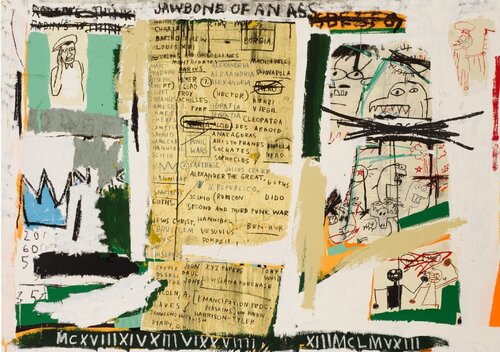 Jawbone of an Ass van Jean-Michel Basquiat, Afdruk te koop op Singulart