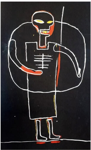 No name Nro 4 van Jean-Michel Basquiat, Afdruk te koop op Singulart