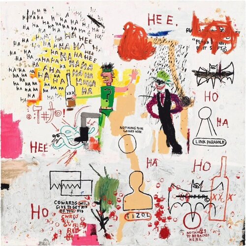 RIDDLE ME THIS, BATMAN von Jean-Michel Basquiat, Druck kaufen auf Singulart