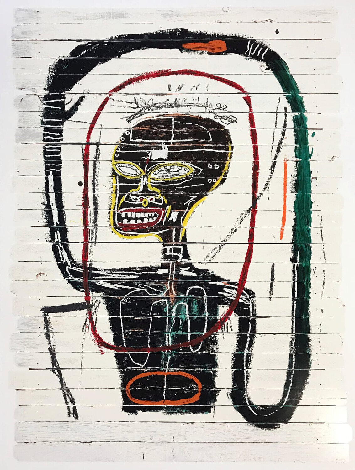 Flexible Jean-Michel Basquiat Stampa in vendita