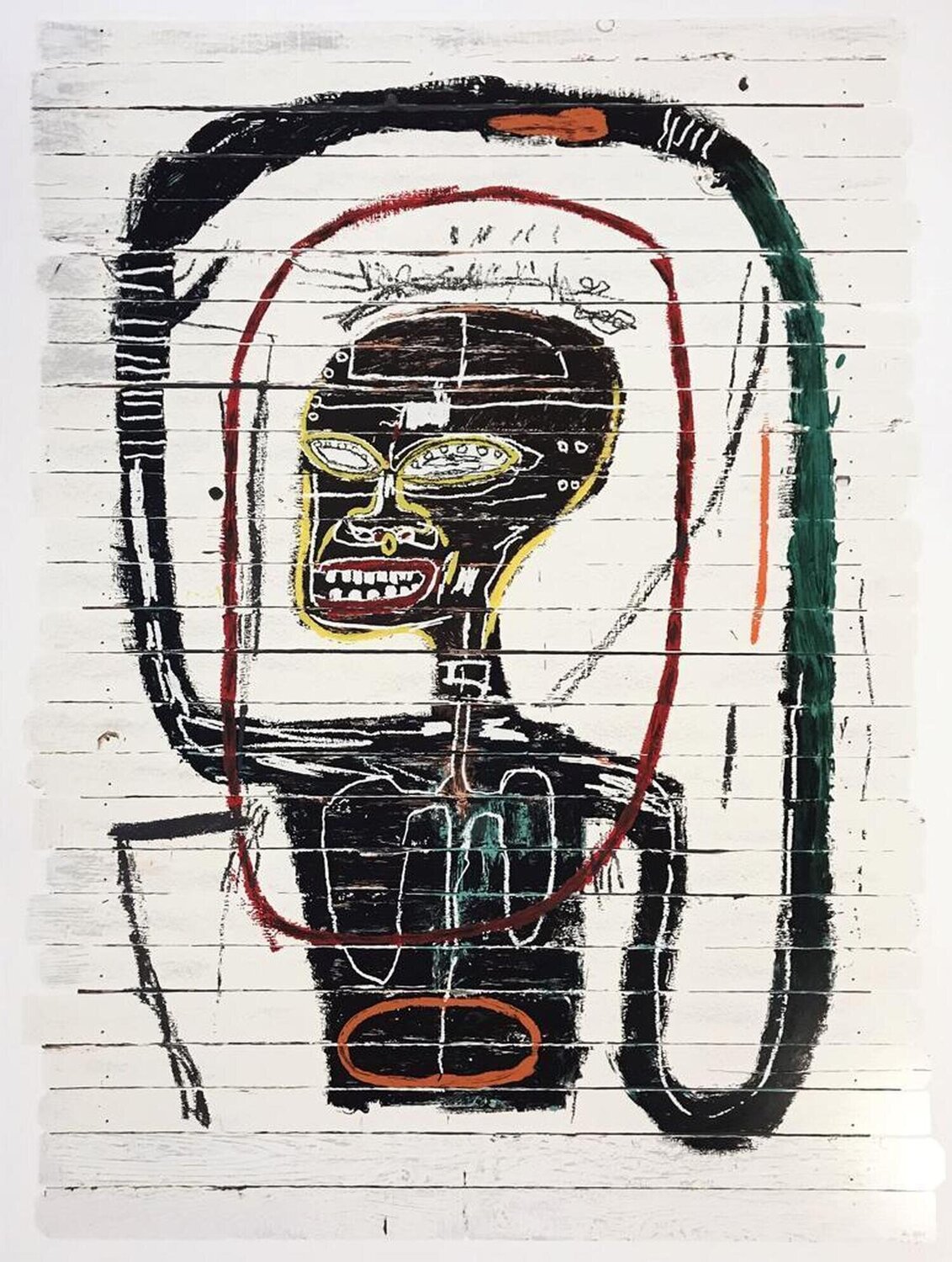 Flexible Jean-Michel Basquiat Afdruk te koop