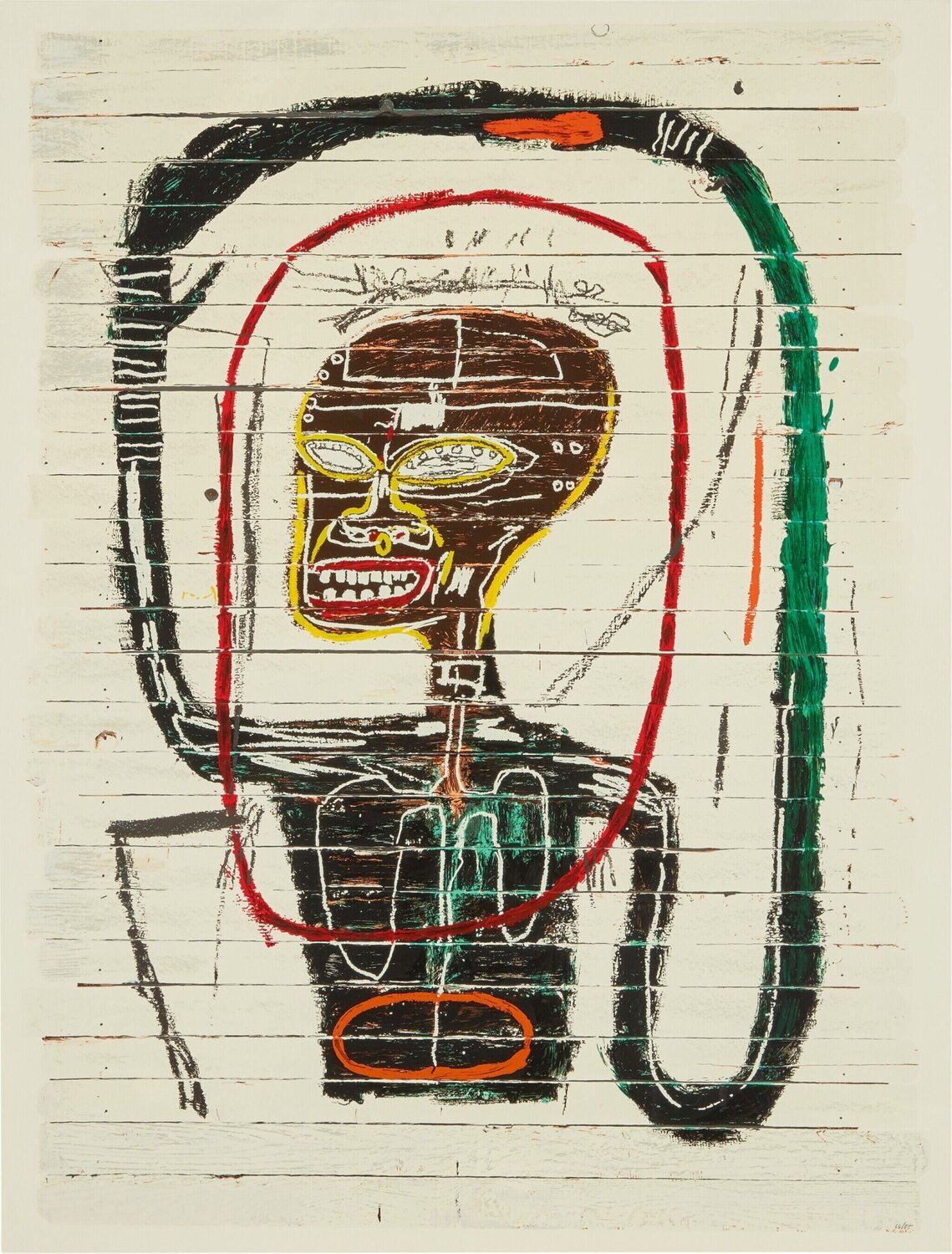 FLEXIBLE Jean-Michel Basquiat Afdruk te koop