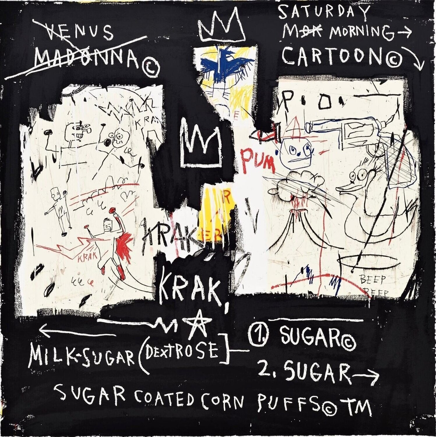 A Panel of Experts Jean-Michel Basquiat Stampa in vendita