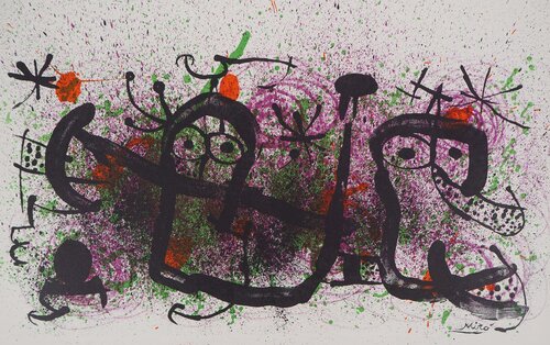 Ma de proverbis de Joan Miró, Impresión a la venta en Singulart