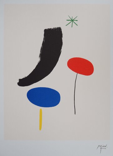 Jardin poétique sous les étoiles par Joan Miró, Édition en vente sur Singulart
