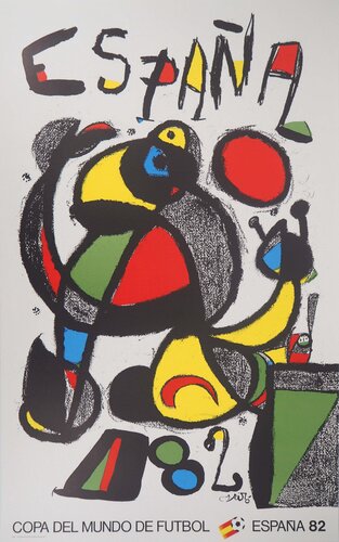 Espana, Personnage surréaliste, Lithographie originale signée by Joan Miró, Print for Sale on Singulart