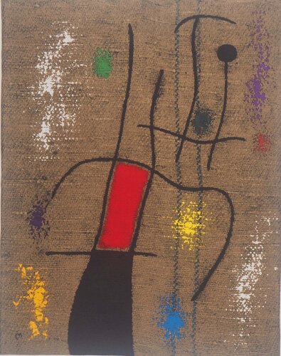 La musicienne by Joan Miró, Print for Sale on Singulart