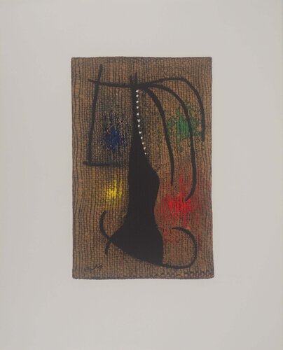 Femme à l'arc en ciel, Lithographie signée by Joan Miró, Print for Sale on Singulart