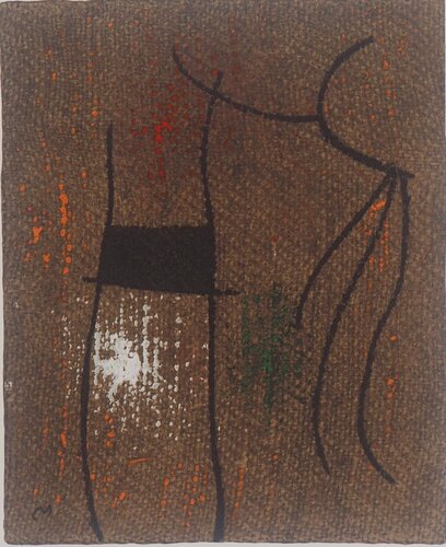Femme abstraite von Joan Miró, Druck kaufen auf Singulart