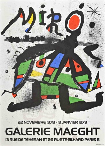 Joan Miróの作品をSINGULARTで販売中