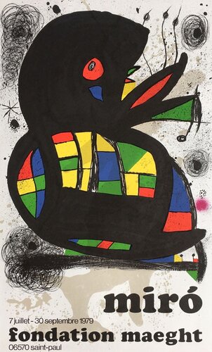 Expo 79 - Fondation Maeght di Joan Miró, Stampa in vendita su Singulart