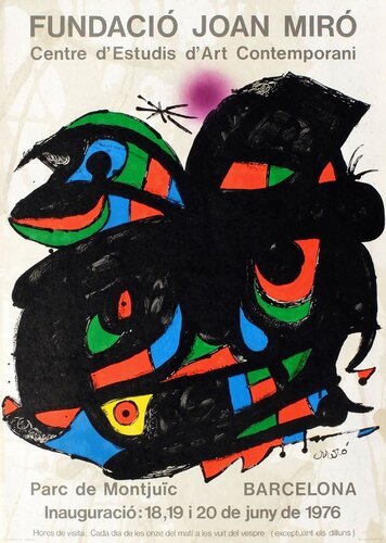 Expo 76 - Fundacio Joan Miro von Joan Miró, Druck kaufen auf Singulart